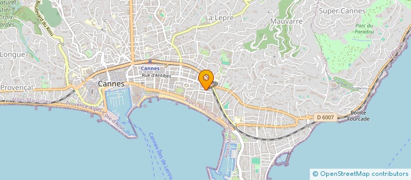 localisation de l'entreprise PIERRE BLANC à CANNES