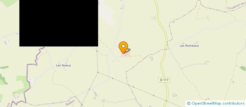 localisation de l'entreprise PIERRE BLANCHE  COUETRON-AU-PERCHE