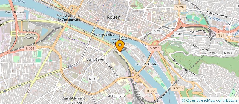 localisation de l'entreprise PIERRE BOSIO FINANCE à ROUEN