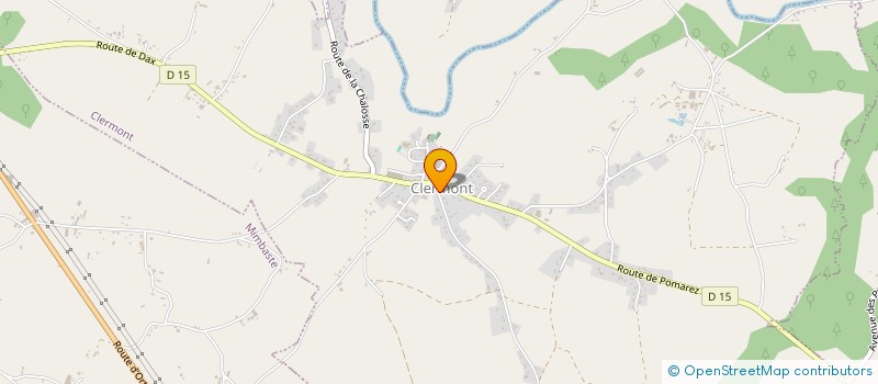 localisation de l'entreprise PIERRE BOUET INVESTISSEMENT  CLERMONT