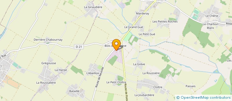 localisation de l'entreprise PIERRE BRENAS SERVICES à SAINT-MARTIN-LA-PALLU
