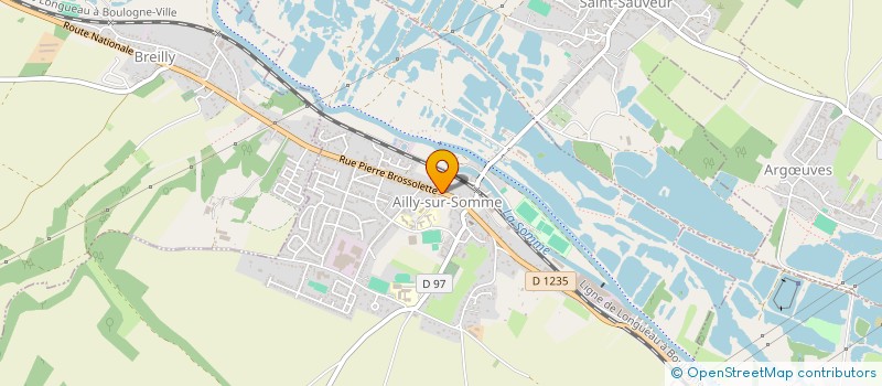 localisation de l'entreprise PIERRE BROSSOLETTE à AILLY-SUR-SOMME