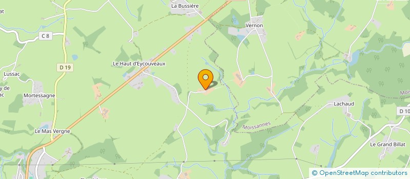 localisation de l'entreprise PIERRE BRUNE  CHAMPNETERY