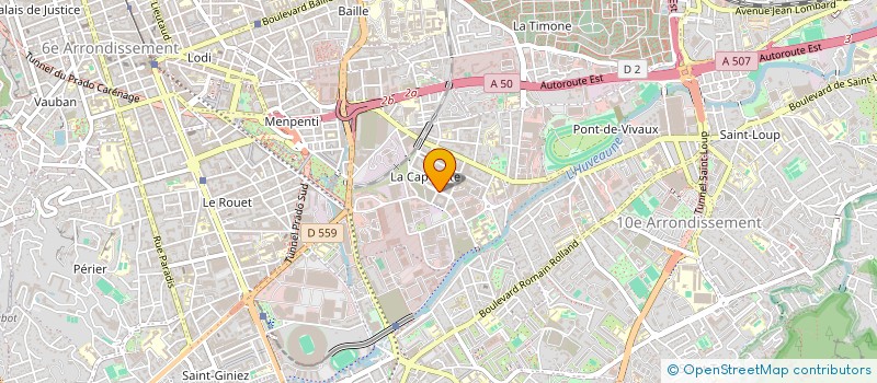 localisation de l'entreprise PIERRE BUSCEMI à MARSEILLE