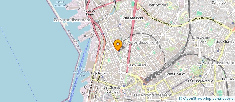 localisation de l'entreprise PIERRE CAMPAN à MARSEILLE