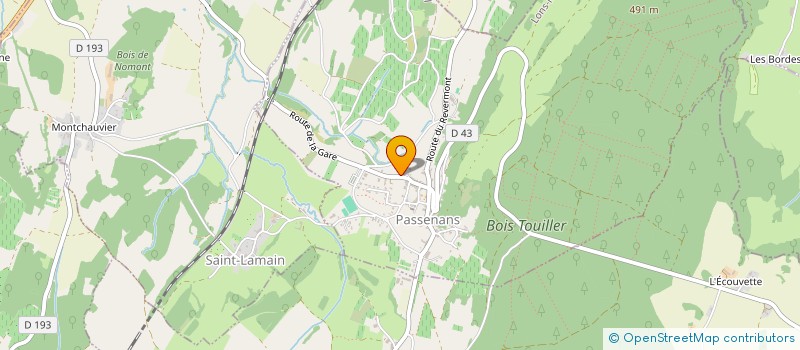 localisation de l'entreprise PIERRE CASENOVE à PASSENANS