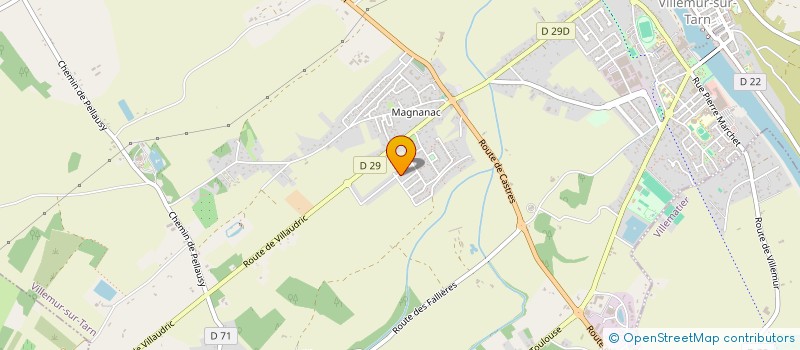 localisation de l'entreprise PIERRE CASTRO TRIATHLON  VILLEMUR-SUR-TARN