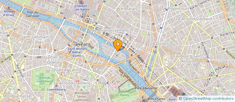 localisation de l'entreprise PIERRE CAZAUX CONSULTANTS  PARIS