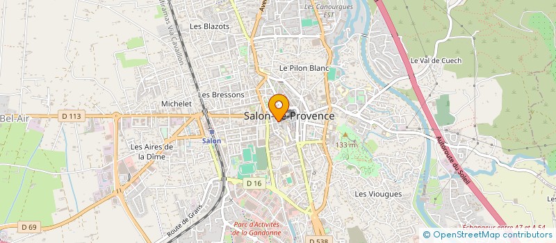 localisation de l'entreprise PIERRE CELESTE  SALON-DE-PROVENCE