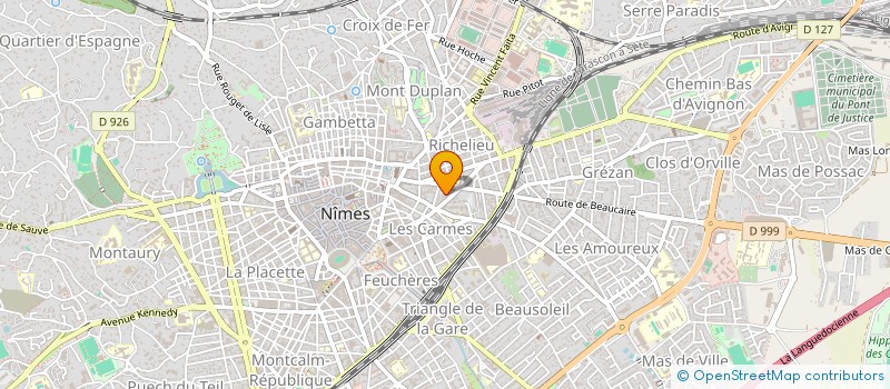 localisation de l'entreprise PIERRE CHARDON à NIMES