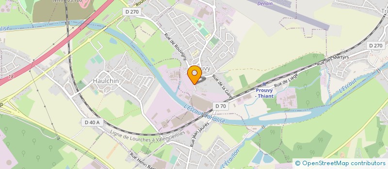 localisation de l'entreprise PIERRE CHARLET N'GMO3  HAULCHIN