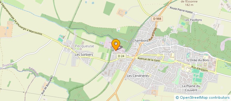 localisation de l'entreprise PIERRE & CHARLOTTE INVEST  LIMOURS