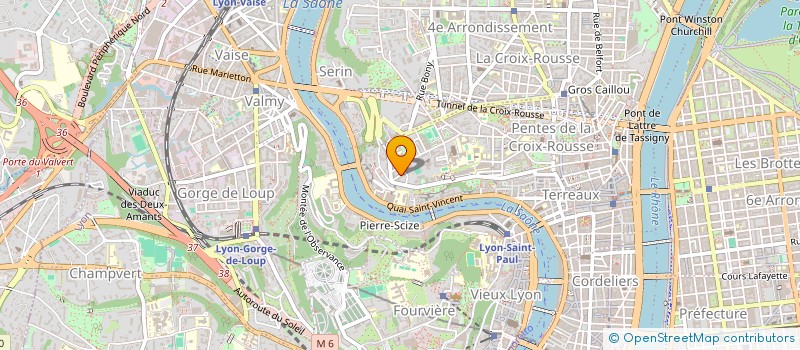 localisation de l'entreprise PIERRE CONCEPT à LYON