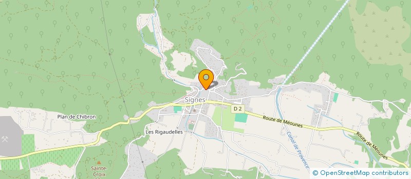 localisation de l'entreprise PIERRE CORDIER MARECHAL FERRANT  SIGNES