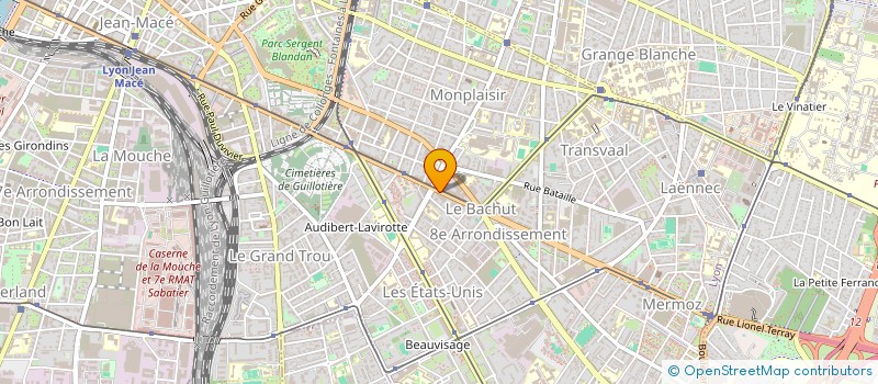 localisation de l'entreprise PIERRE CORNEILLE AUTOMOBILES à LYON