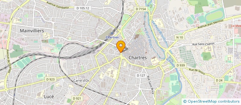 localisation de l'entreprise PIERRE COUDREUSE ANNIE HAUCOURT-VANNIER à CHARTRES