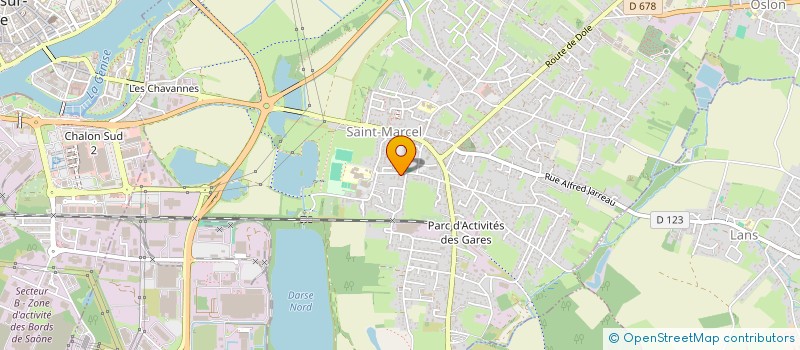 localisation de l'entreprise PIERRE COULON  SAINT-MARCEL