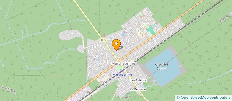 localisation de l'entreprise PIERRE D'ANGE  MARCHEPRIME