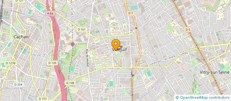 localisation de l'entreprise PIERRE D'ANGLE IMMOBILIER à VILLEJUIF