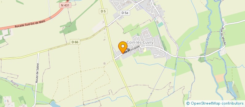 localisation de l'entreprise PIERRE D'ASIE à COIN-LES-CUVRY
