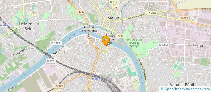 localisation de l'entreprise PIERRE DARU CONSEIL à MELUN