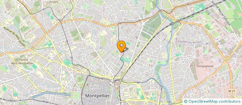 localisation de l'entreprise PIERRE DE GRIMAN à MONTPELLIER