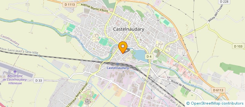 localisation de l'entreprise PIERRE DE KARO P2K  CASTELNAUDARY