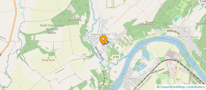 localisation de l'entreprise PIERRE DE LA MADIE  GUENANGE