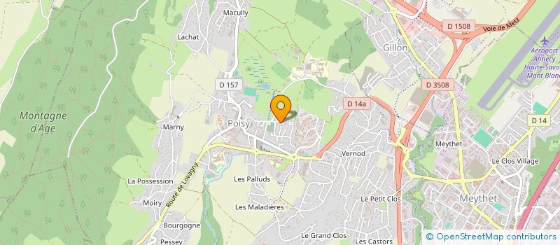 localisation de l'entreprise PIERRE DE LAVE DE SICILE à POISY