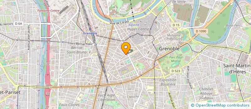 localisation de l'entreprise PIERRE DE LUNE à GRENOBLE