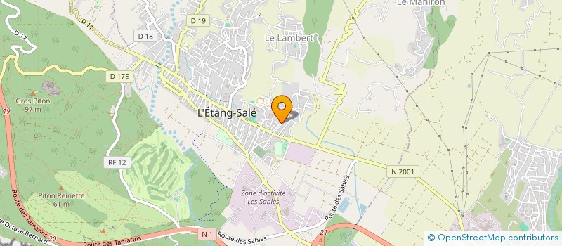 localisation de l'entreprise PIERRE DE LUNE à L'ETANG-SALE