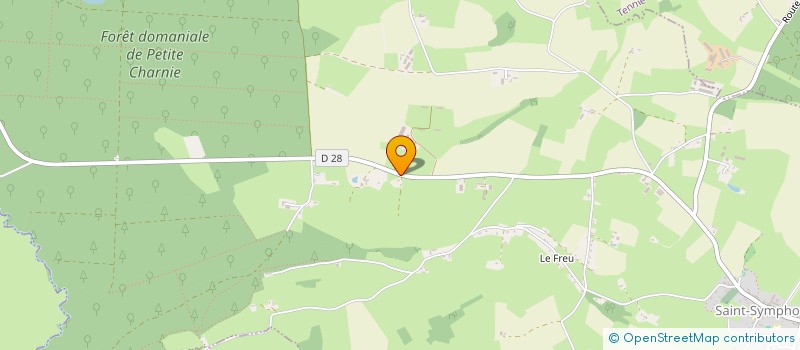 localisation de l'entreprise PIERRE DE LUNE  LAVARDIN