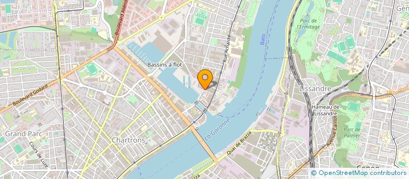 localisation de l'entreprise PIERRE DE TAILLE  BORDEAUX