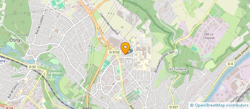 localisation de l'entreprise PIERRE DE VIE  PONTOISE