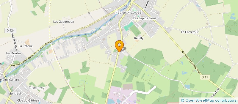 localisation de l'entreprise PIERRE DECO DU SUD à FAY-AUX-LOGES