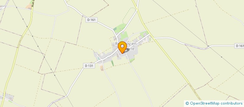 localisation de l'entreprise PIERRE DELIGNIERES  ROUVROY-EN-SANTERRE