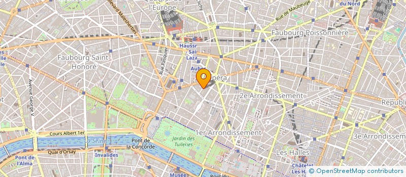 localisation de l'entreprise PIERRE DESPOISSE ET ASSOCIES à PARIS