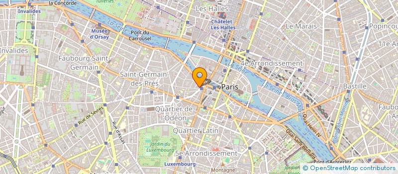 localisation de l'entreprise PIERRE DINAND DESIGNER  PARIS