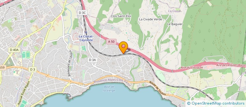 localisation de l'entreprise PIERRE DISCOUNT à LA CIOTAT