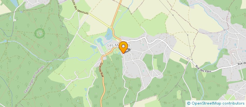 localisation de l'entreprise PIERRE EDOUARD BEAU  LES MESNULS