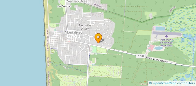 localisation de l'entreprise PIERRE-EMMA  VENDAYS-MONTALIVET
