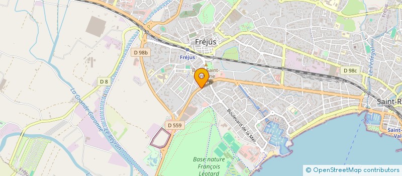 localisation de l'entreprise PIERRE ET BATIR à FREJUS