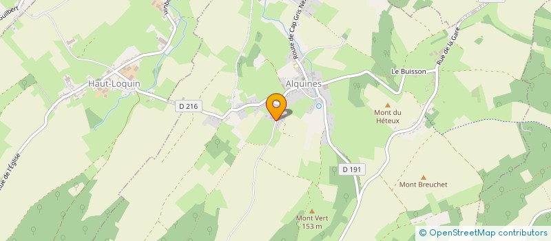 localisation de l'entreprise PIERRE ET CLAIRE  ALQUINES