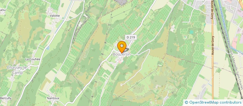 localisation de l'entreprise PIERRE ET DIANE  BOUZERON