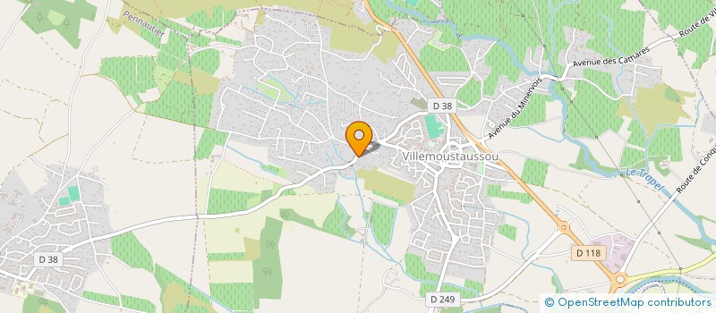localisation de l'entreprise PIERRE ET EXPERTS à VILLEMOUSTAUSSOU