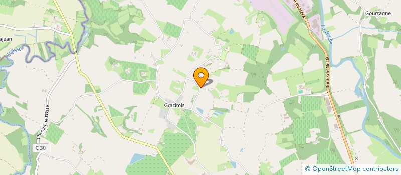 localisation de l'entreprise PIERRE ET FRED  CONDOM