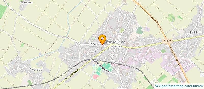 localisation de l'entreprise PIERRE ET HENRIETTE  NEUVILLE-DE-POITOU