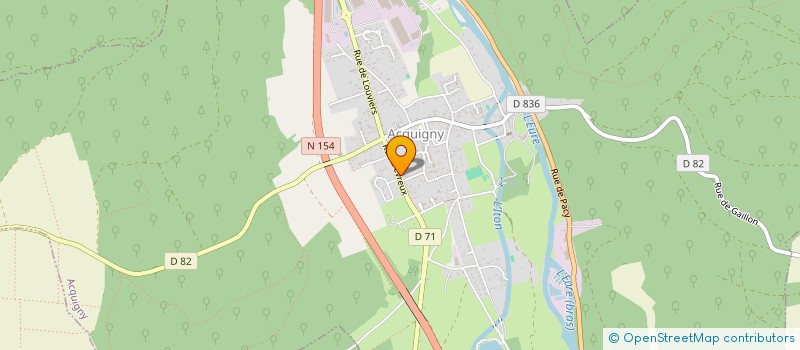 localisation de l'entreprise PIERRE ET JULIA PHOTOGRAPHES  ACQUIGNY