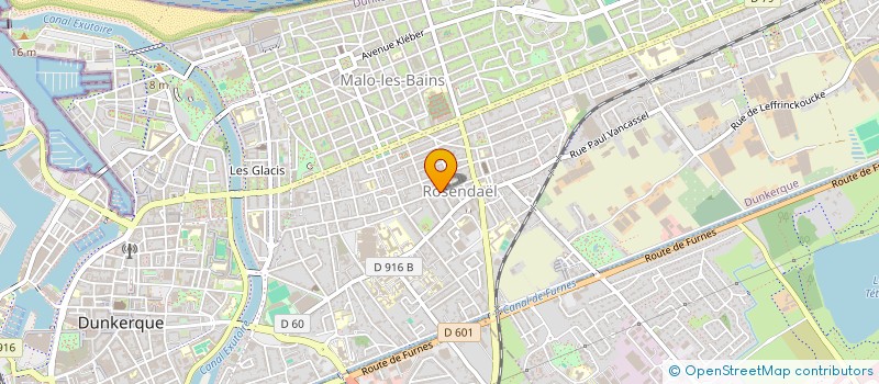 localisation de l'entreprise PIERRE ET LOUIS à DUNKERQUE