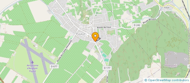 localisation de l'entreprise PIERRE ET MARBRE  PUJAUT